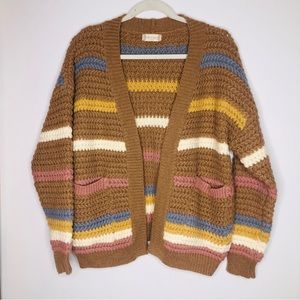 Altar’d state Striped Cardigan tagged a Size S/XS